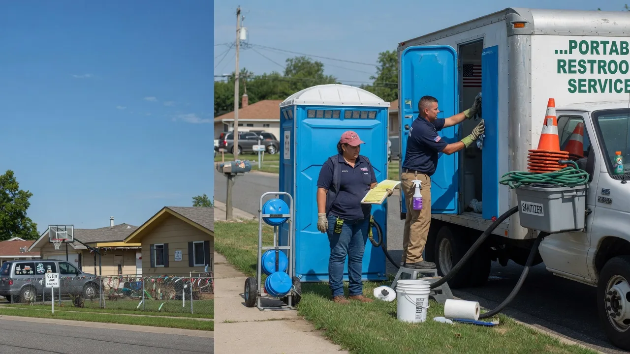 Porta Potty Rental in Mcconnell, IL near me